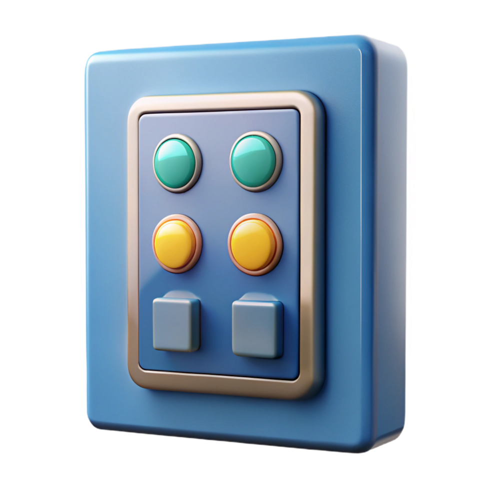 extraordinary abstract Elevator button panel, 4K png