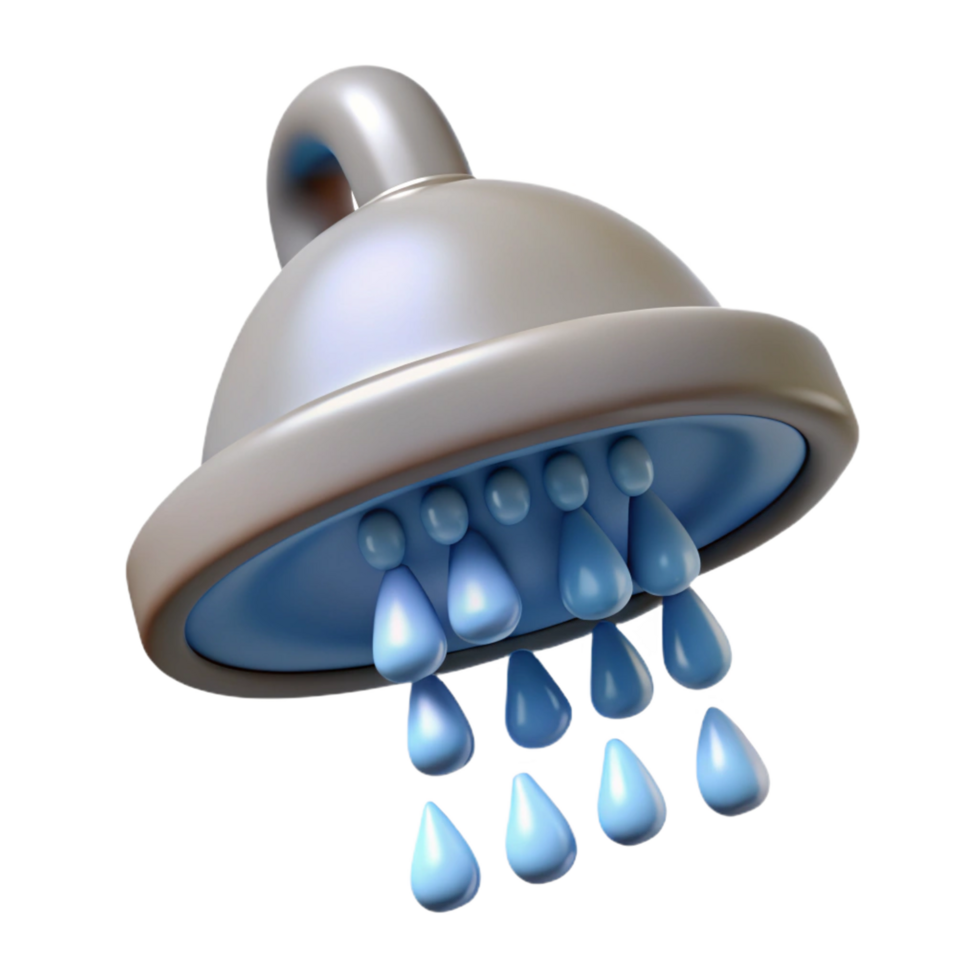 serene rustic Shower head, rainfall, premium png