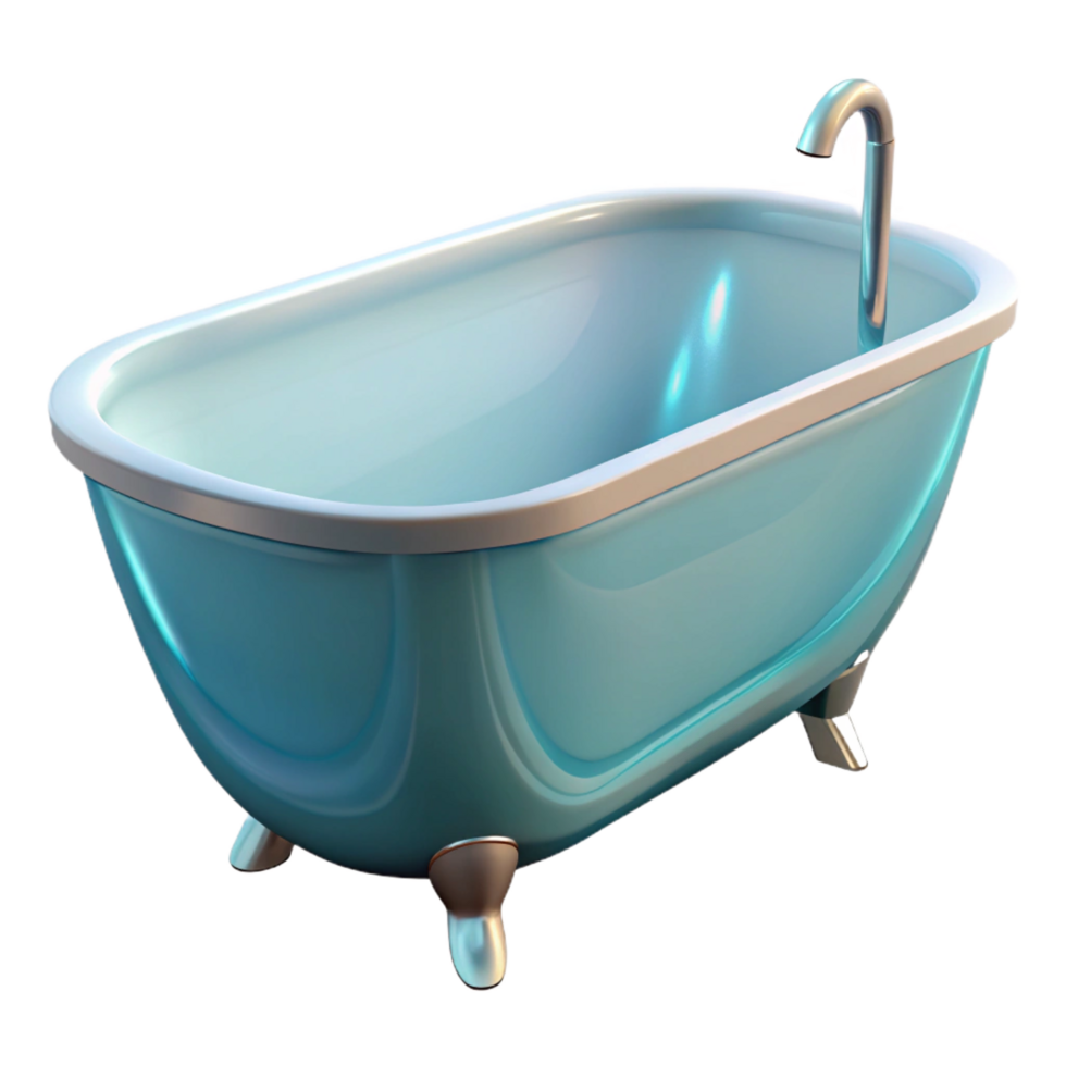 serene rustic Bathtub, freestanding, modern, high resolution png