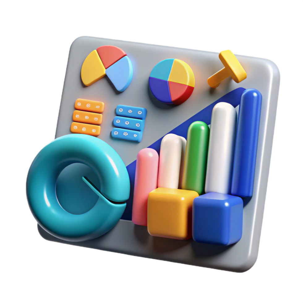magnificent creative Digital marketing analytics chart original png
