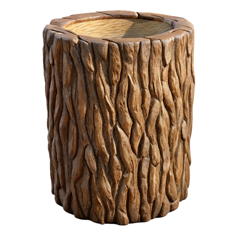 elegant rustic Tree bark texture, close up premium png