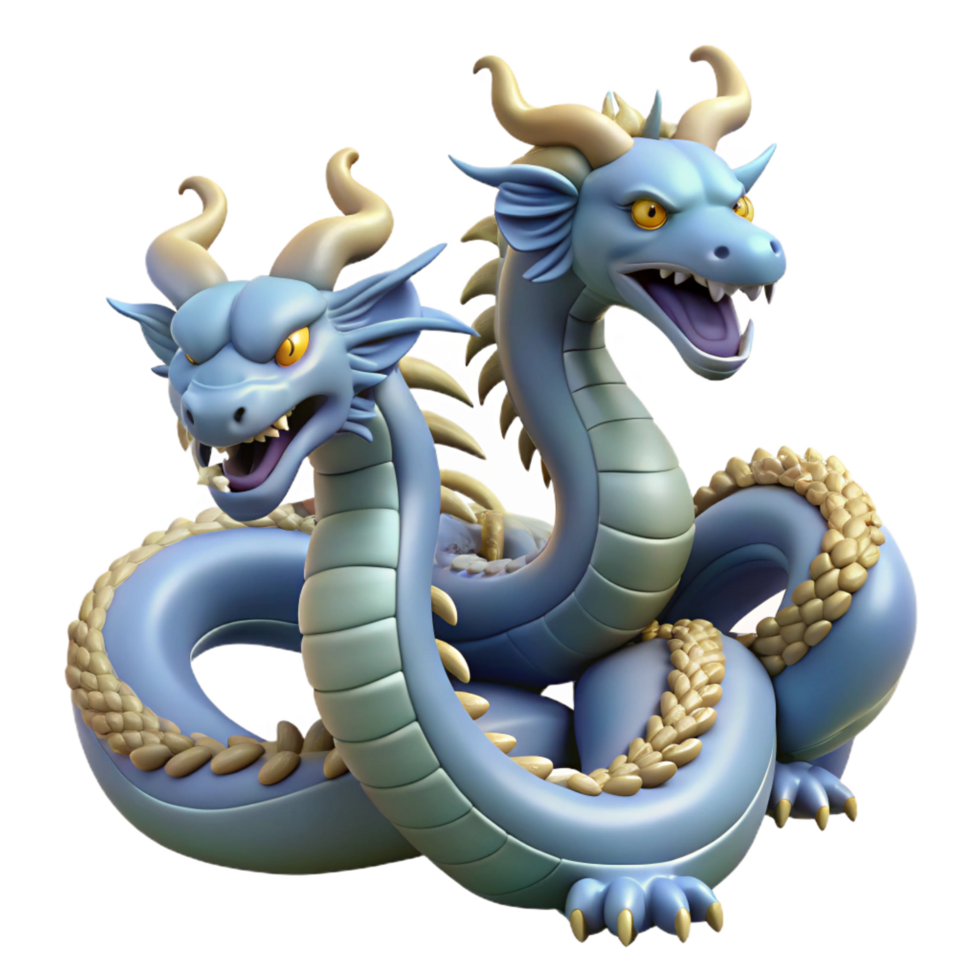 extraordinary classic Lernaean Hydra, Heracles' second labor, Greek mythology, high quality png