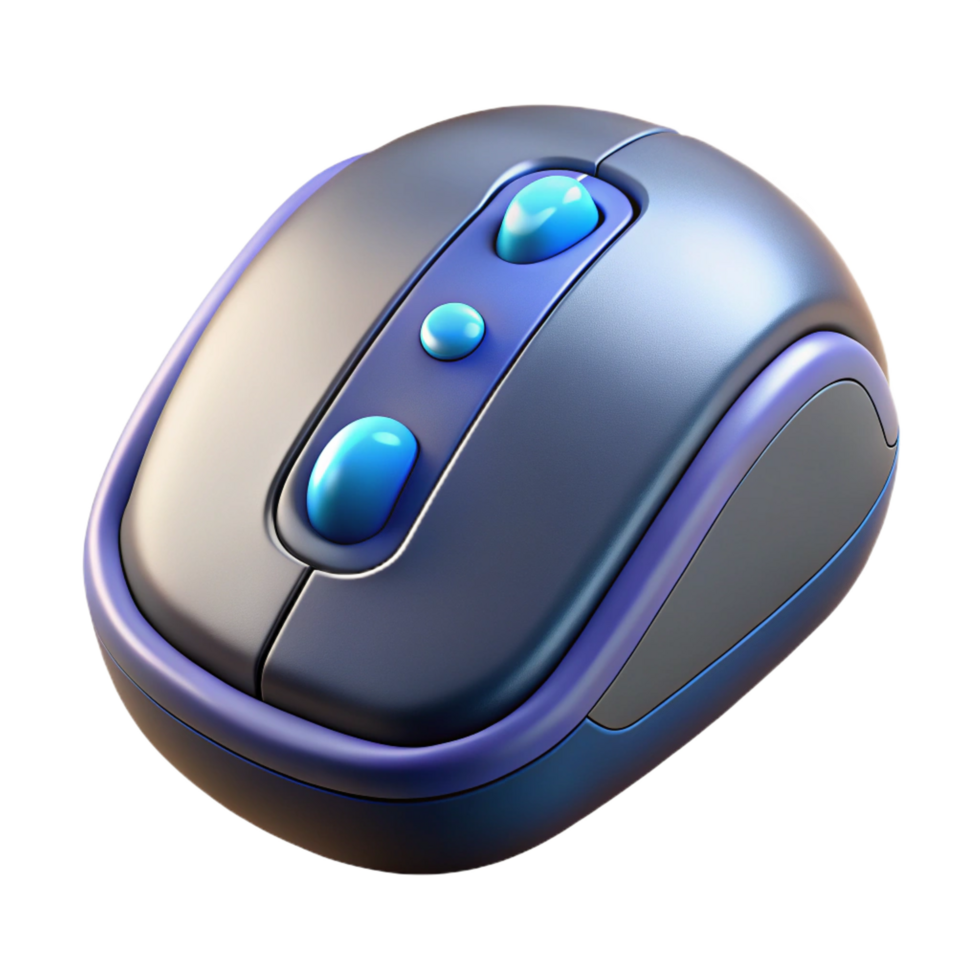 elegant rustic Gaming mouse with customizable buttons high quality png