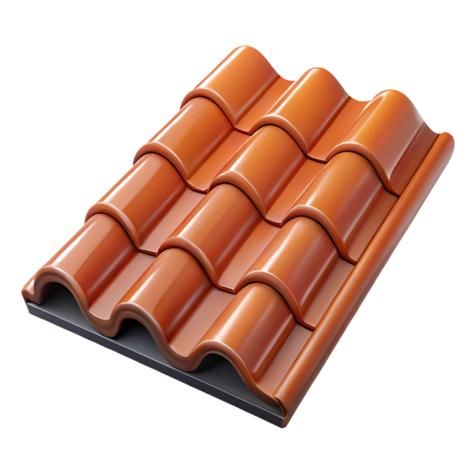 vibrant classic Roof tile high resolution png