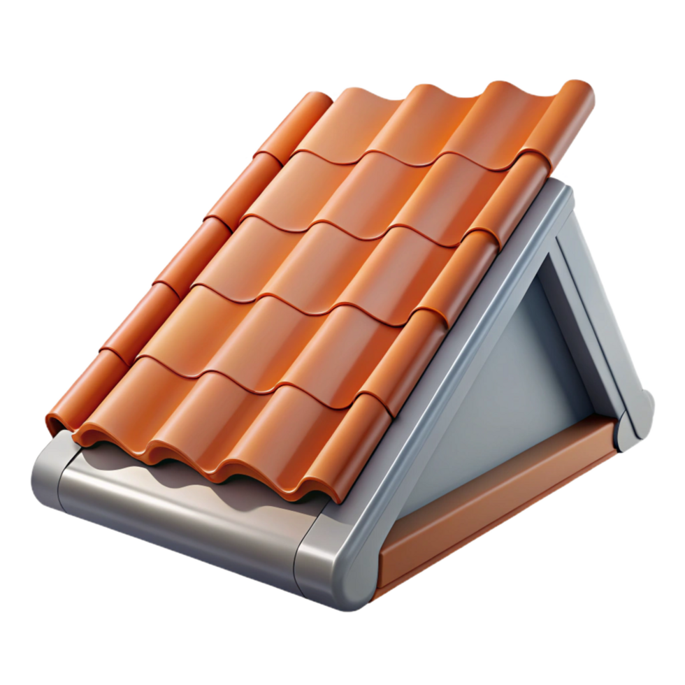 dramatic vintage Section of roof shingle exclusive png