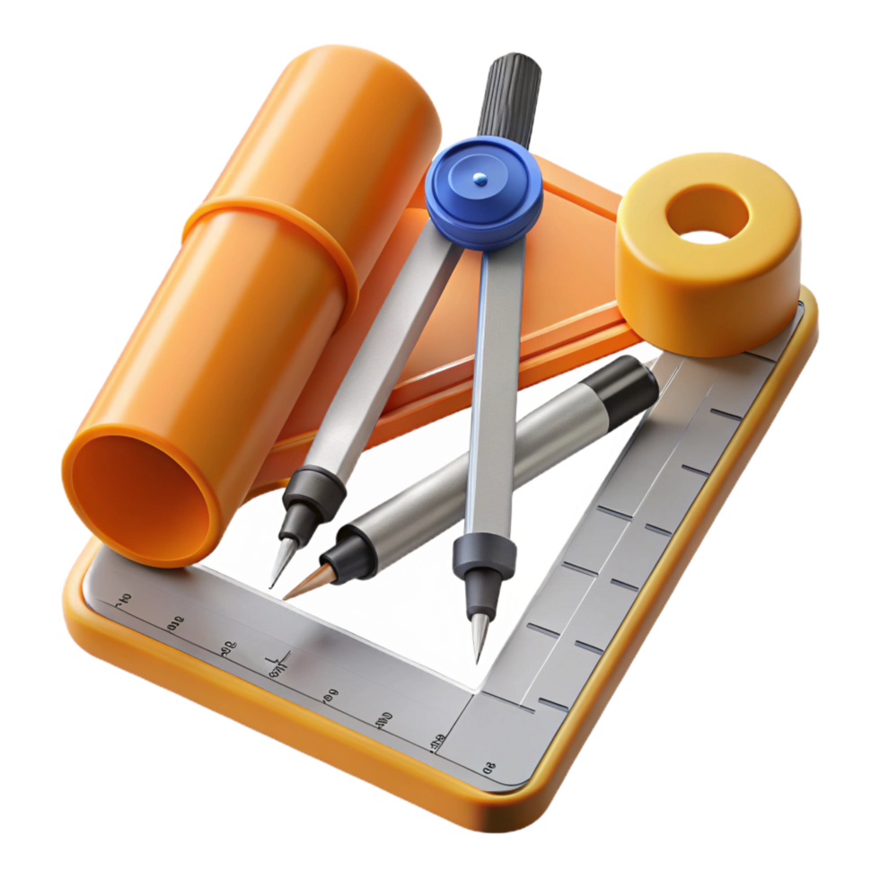 extraordinary classic Set of architectural drawing tools exclusive png