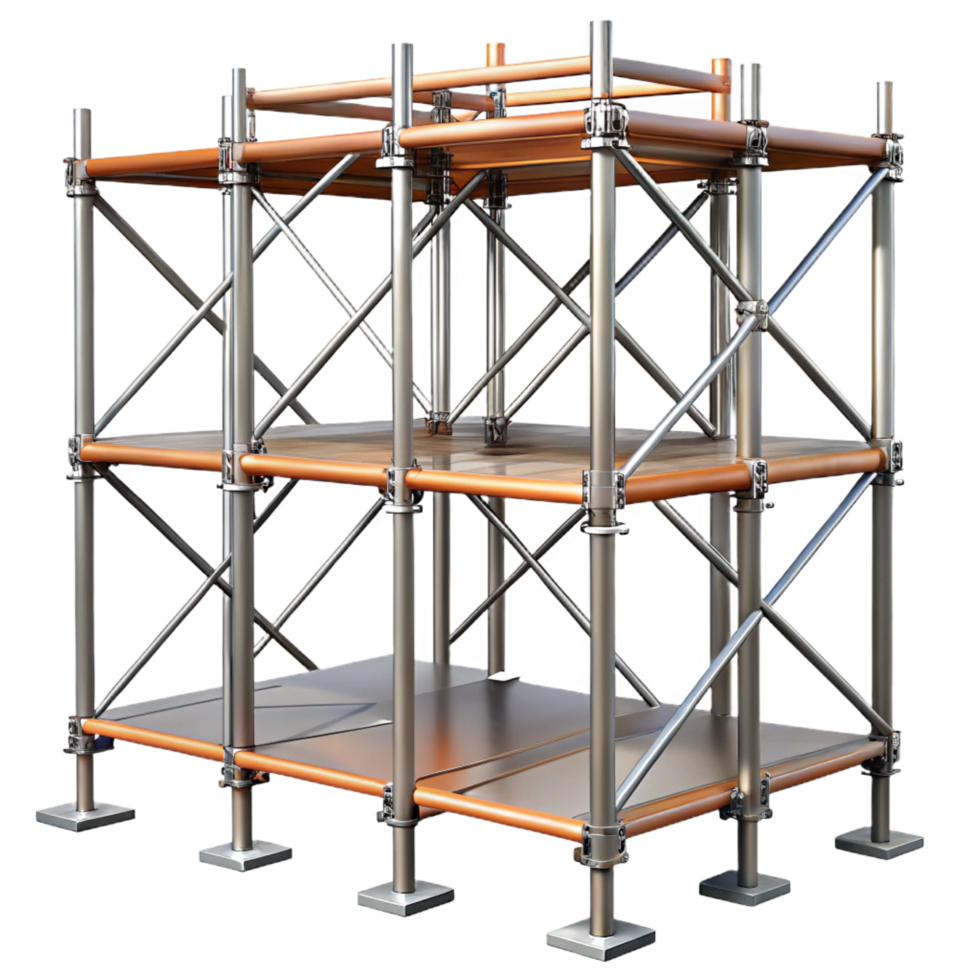 impressive modern Scaffolding, metal, construction, exclusive png