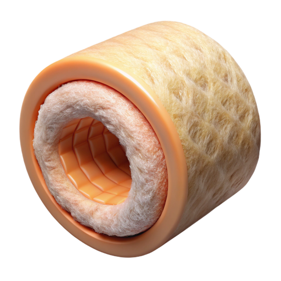 stunning vintage Insulation, fiberglass insulation, construction material, detailed png