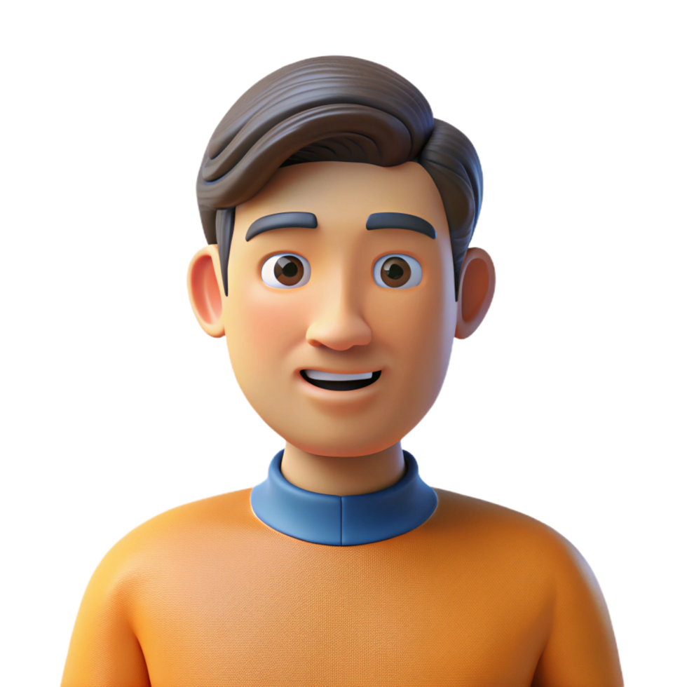 beautiful rustic Man with a determined look 4K png