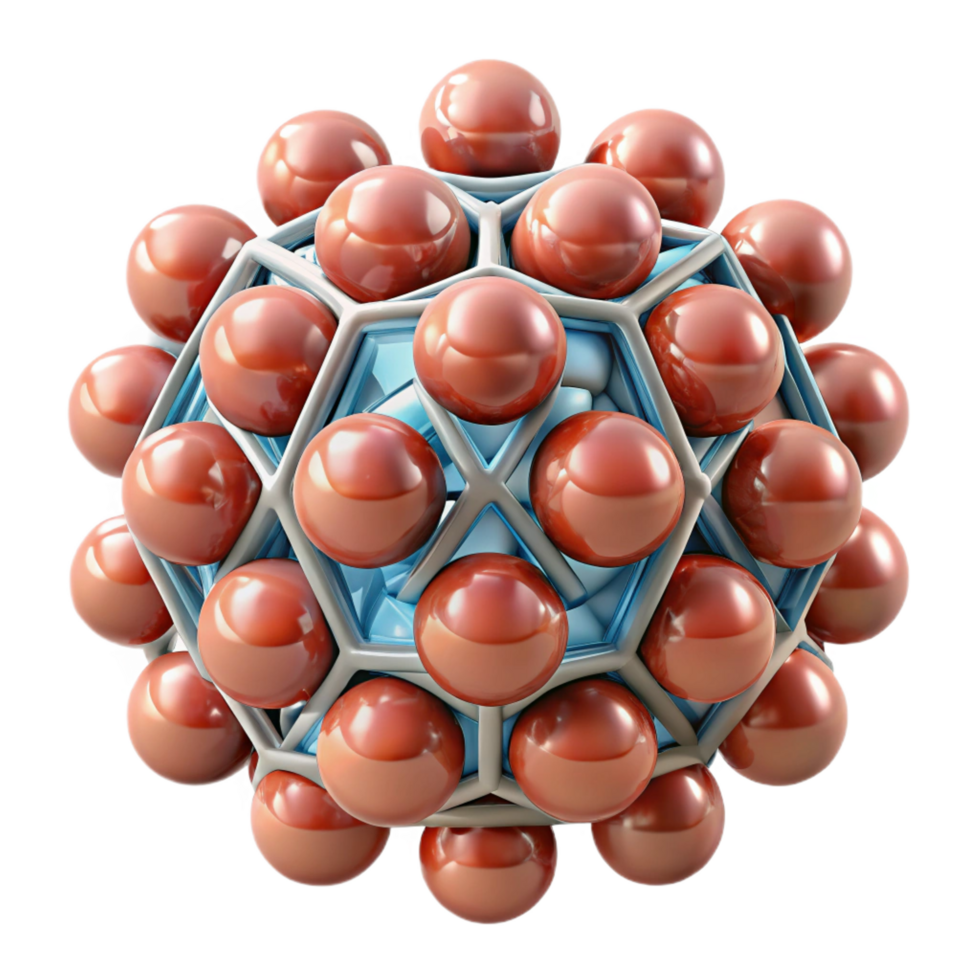 dramatic minimalist Nanobot swarm forming a geometric shape professional png