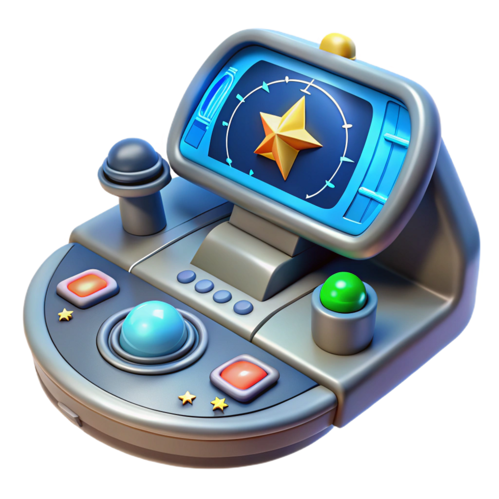 elegant vintage Spaceship navigation console with interactive star map authentic png