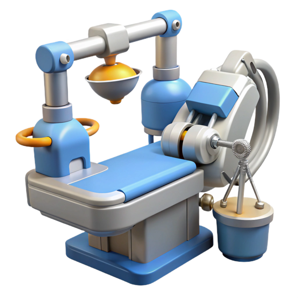 beautiful rustic Surgical robot performing a complex operation exclusive png