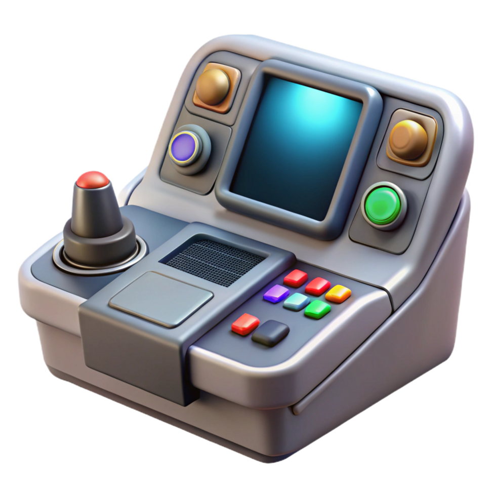 extraordinary traditional Spaceship cockpit control panel, buttons and screens professional png