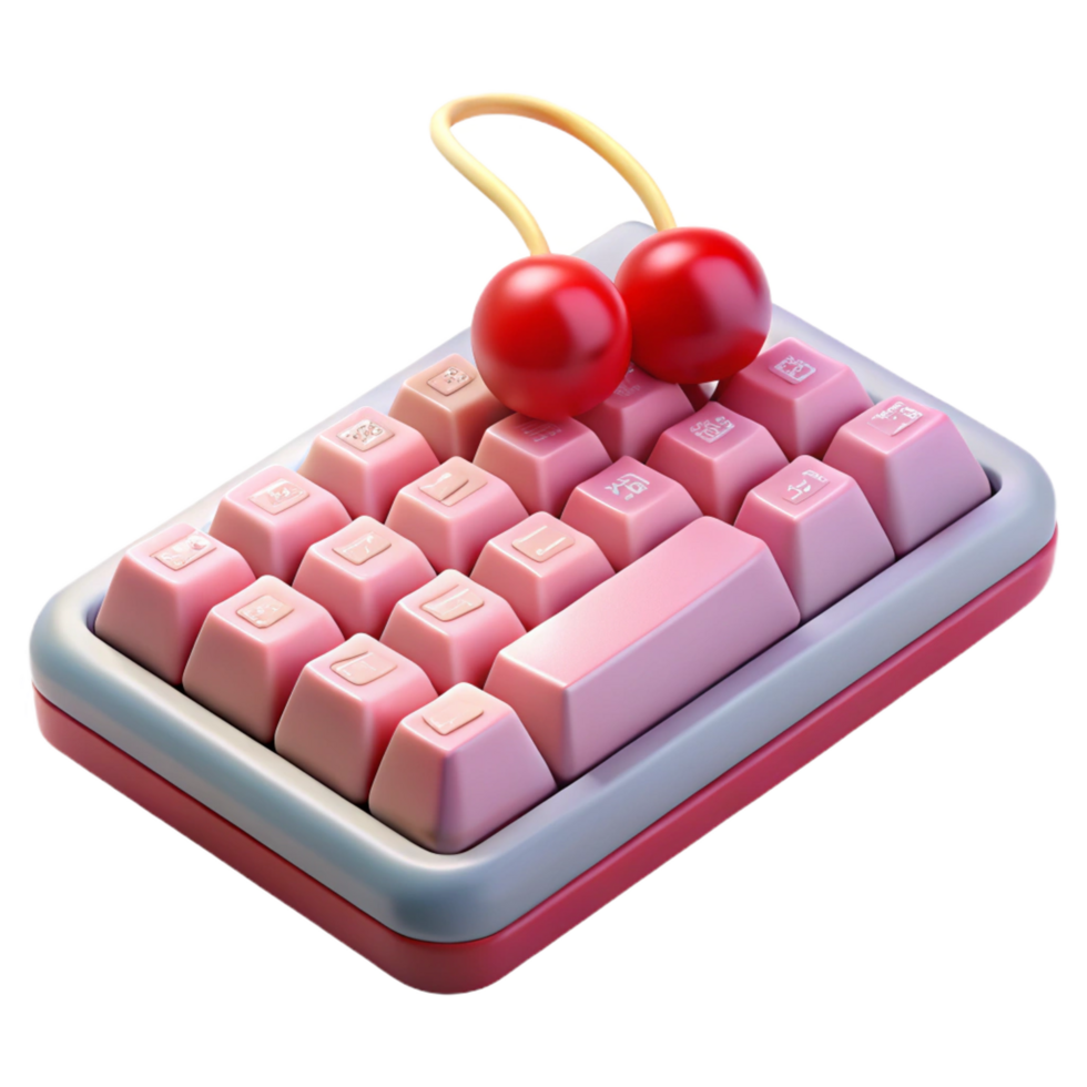 elegant classic Mechanical keyboard with Cherry MX keys exclusive png