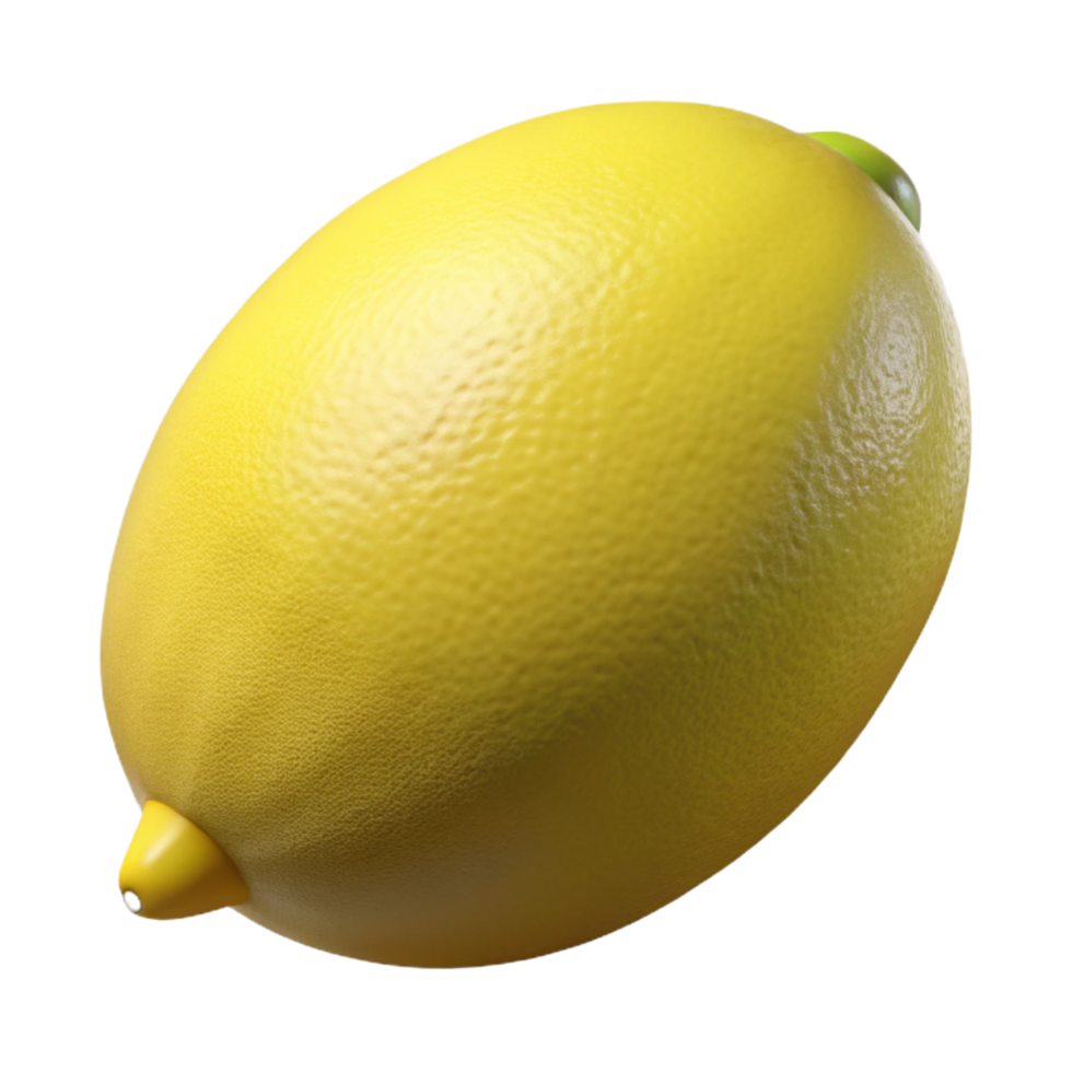 elegant rustic Single lemon high resolution png