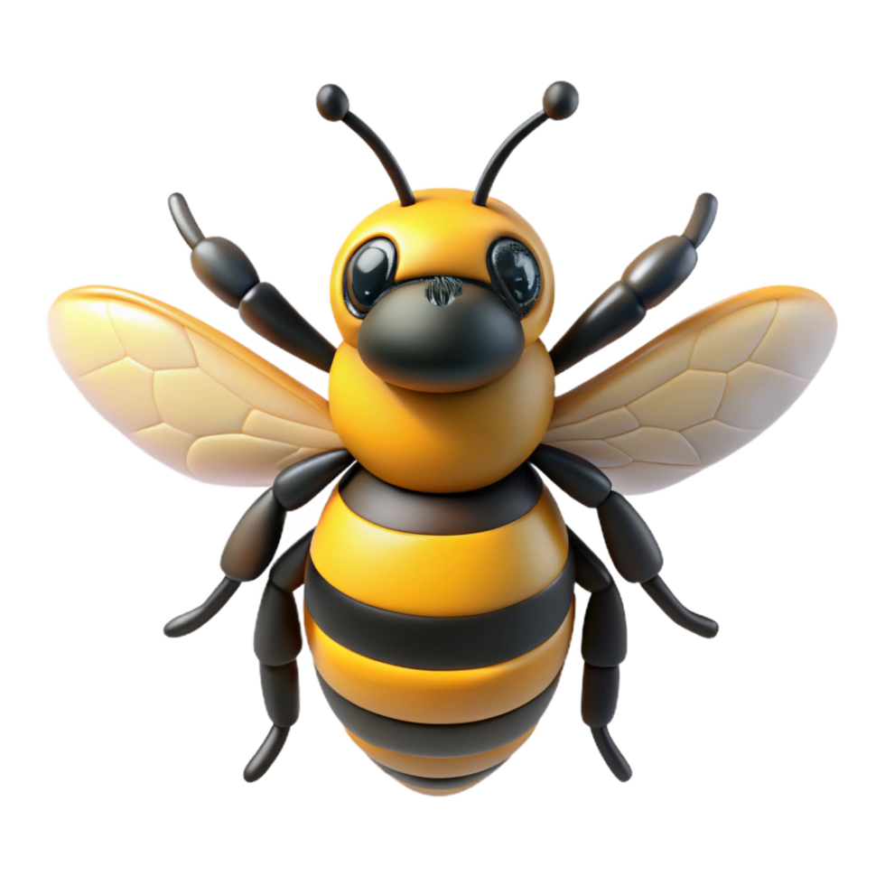 magnificent minimalist Close-up of a bumblebee genuine png