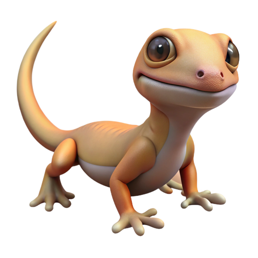impressive modern Small lizard detailed png