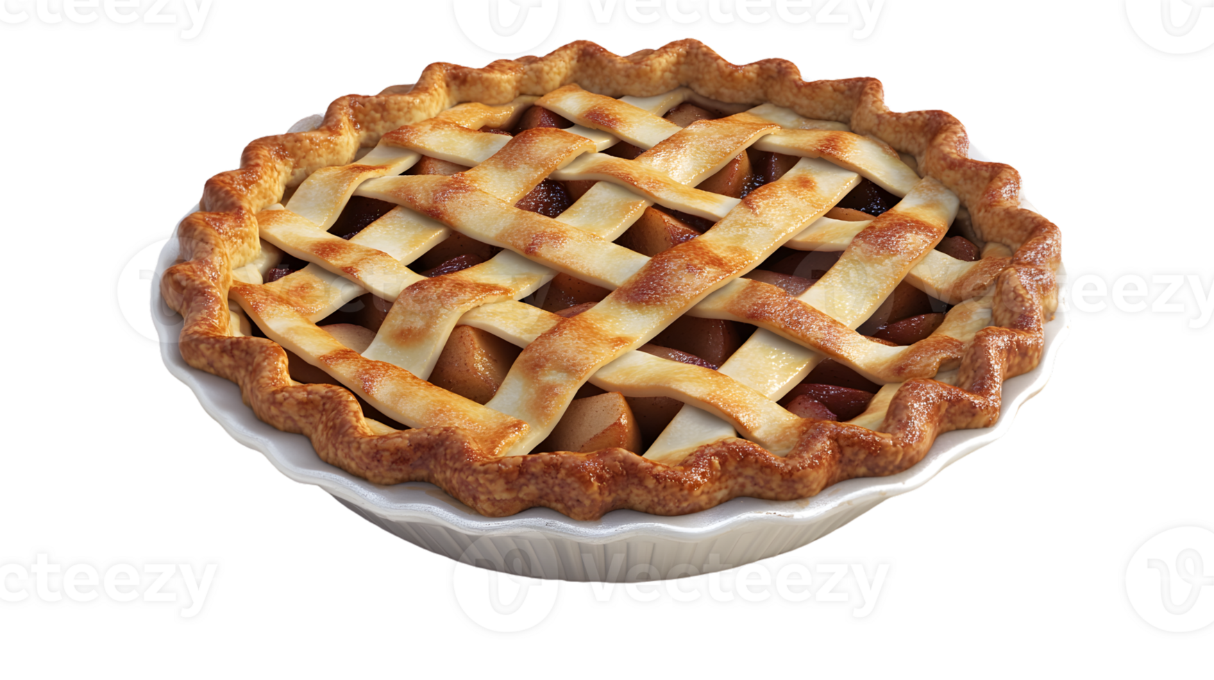 A freshly baked latticetop pie with golden crust perfect for culinary and food photography ne png