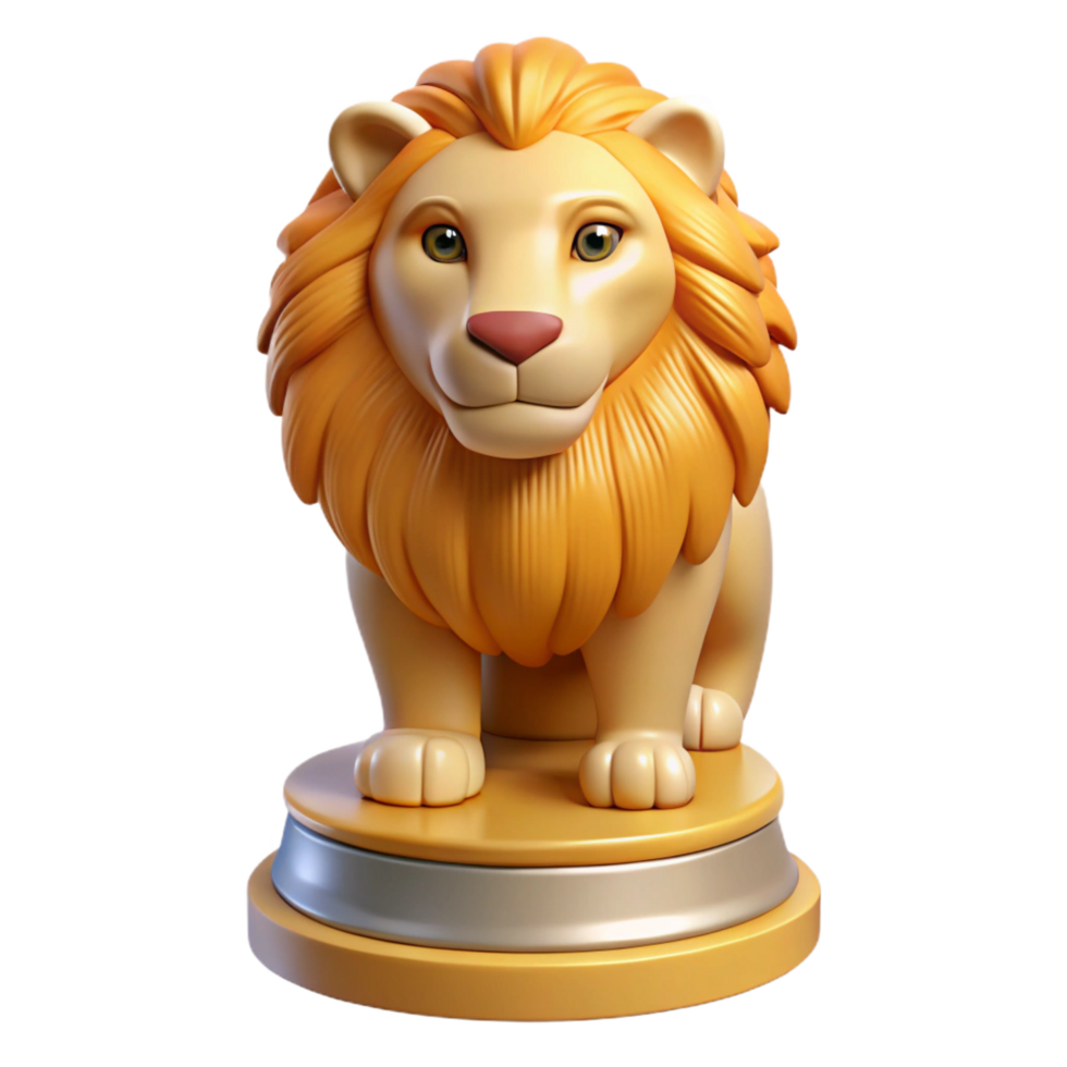 elegant creative Nemean Lion skin, Hercules' trophy, high resolution png