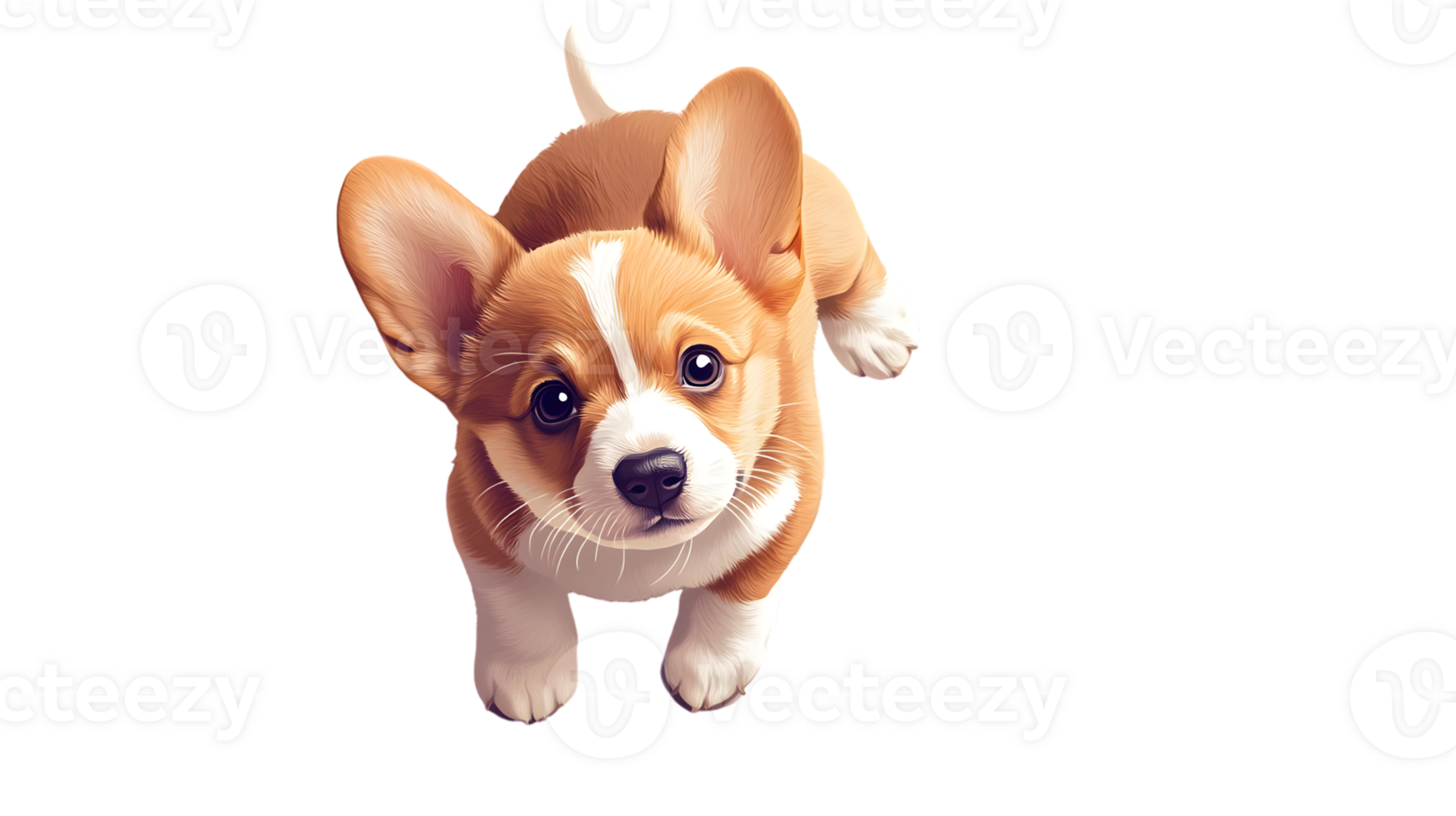 Adorable Puppy with Expressive Eyes and Playful Pose for Pet Lovers Animal Enthusiasts and De png