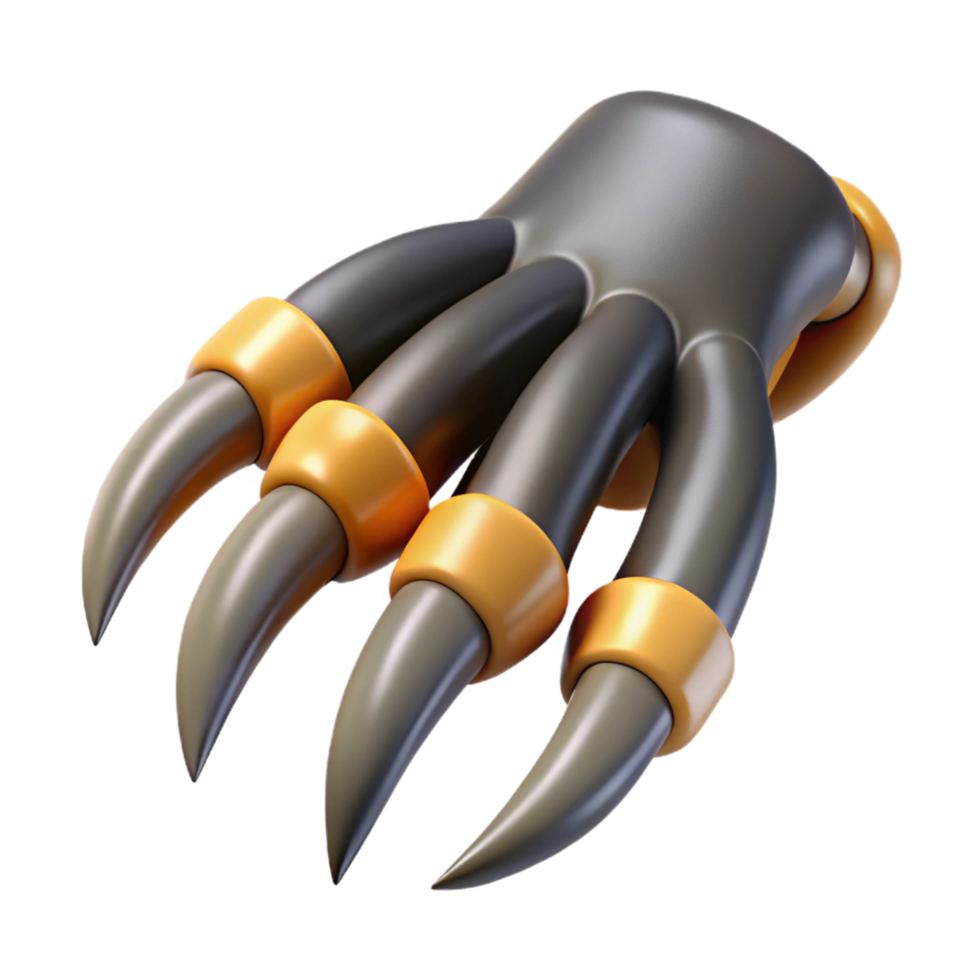 stunning modern Harpy talons, sharp claws, exclusive png