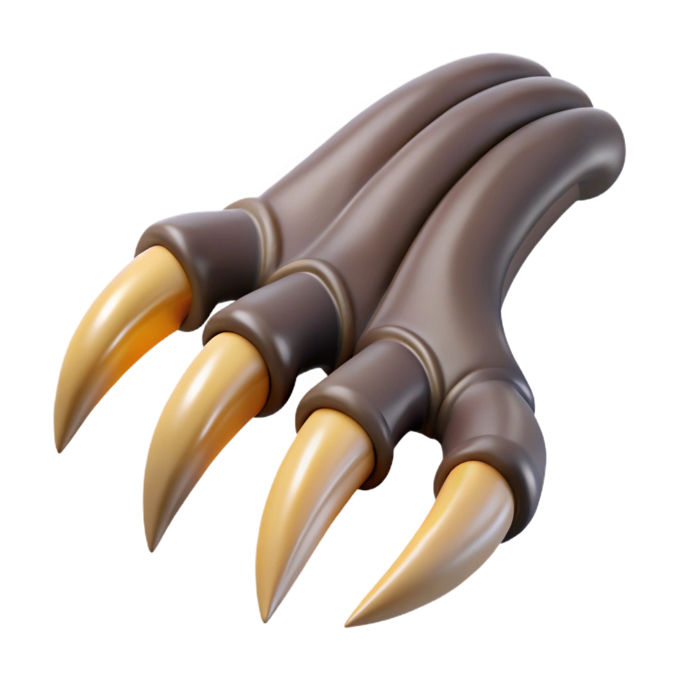 vibrant classic Harpy talons, sharp claws, high quality png
