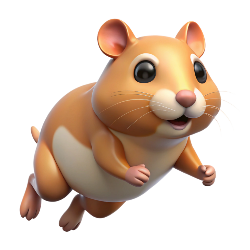 extraordinary rustic A running hamster high quality png