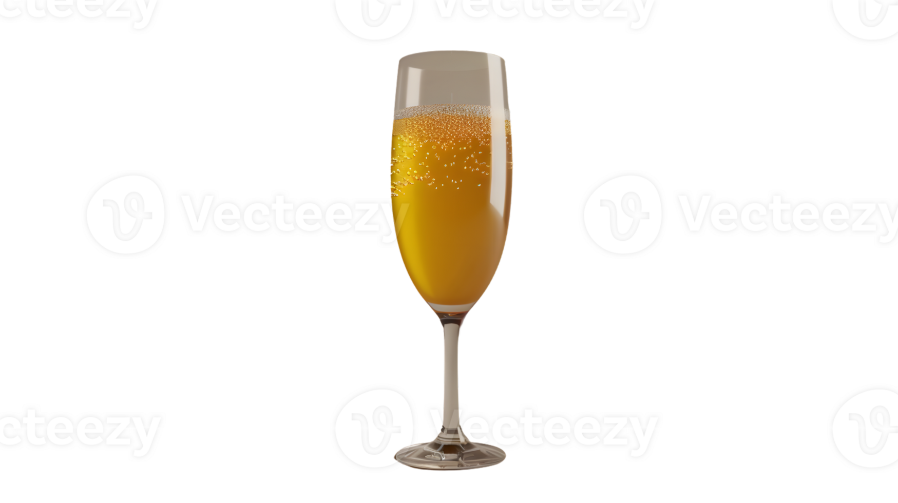 A glass of sparkling beverage with golden liquid and bubbles perfect for celebrations and fest png