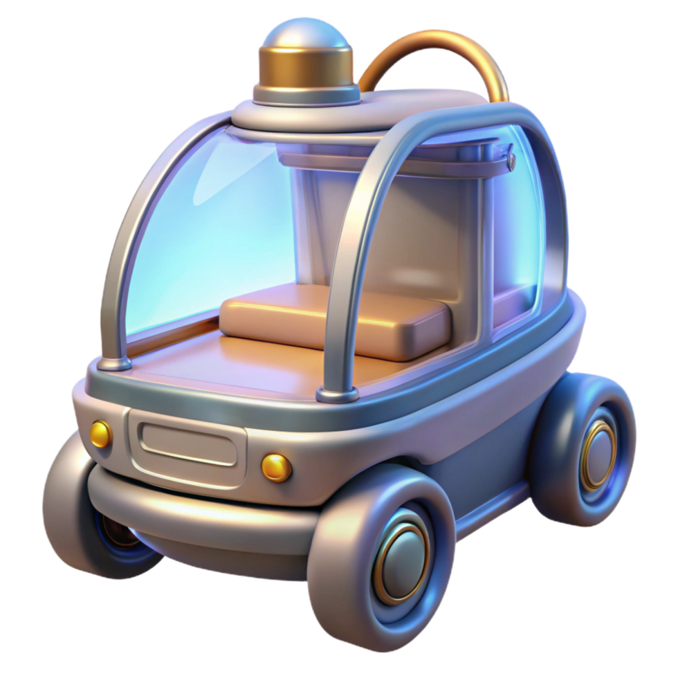 magnificent creative Conceptual design of a futuristic personal transporter original png