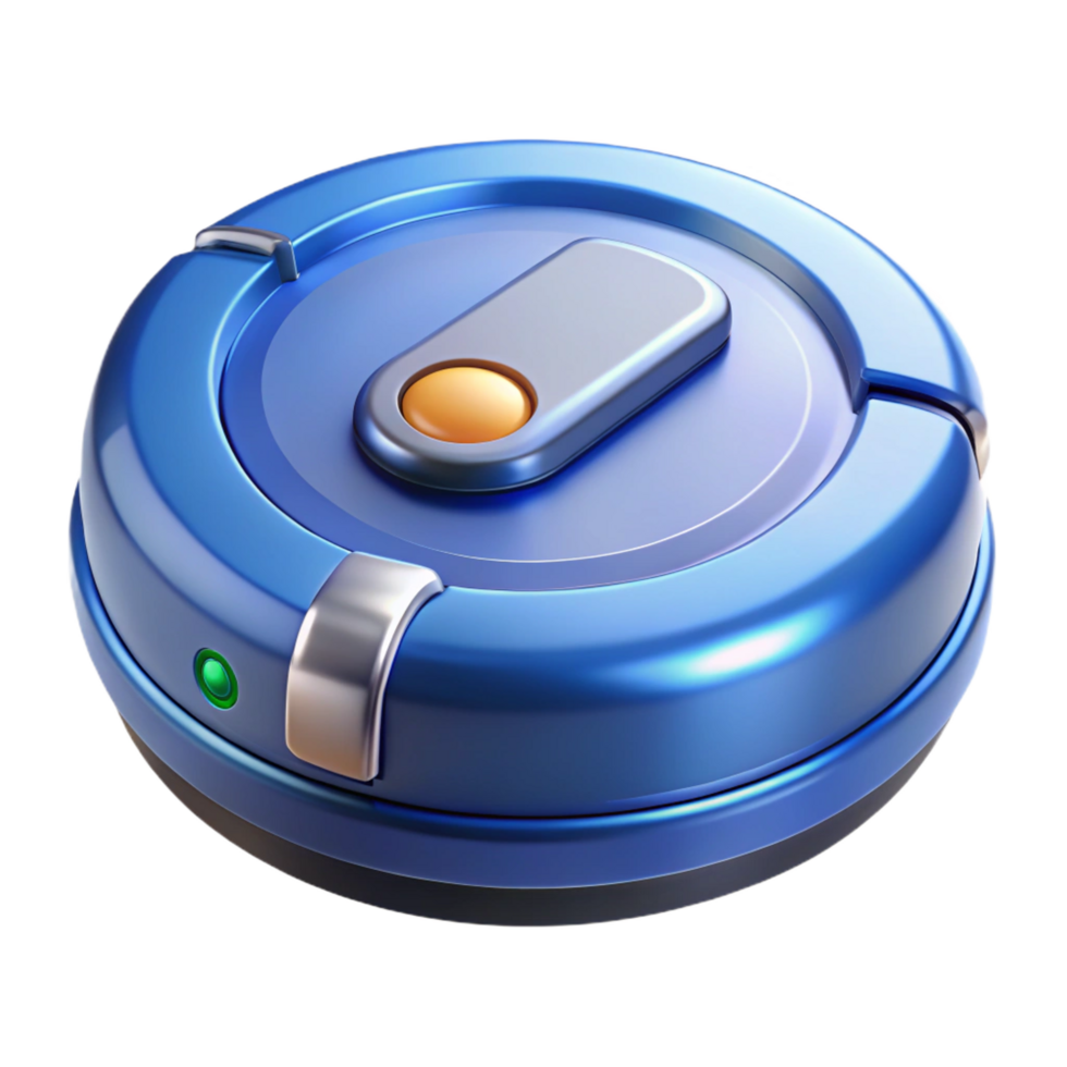 stunning minimalist Robotic vacuum cleaner with advanced navigation system professional png