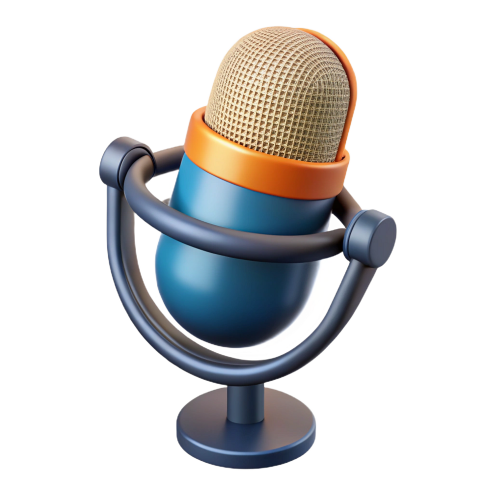 wonderful creative Microphone with pop filter genuine png