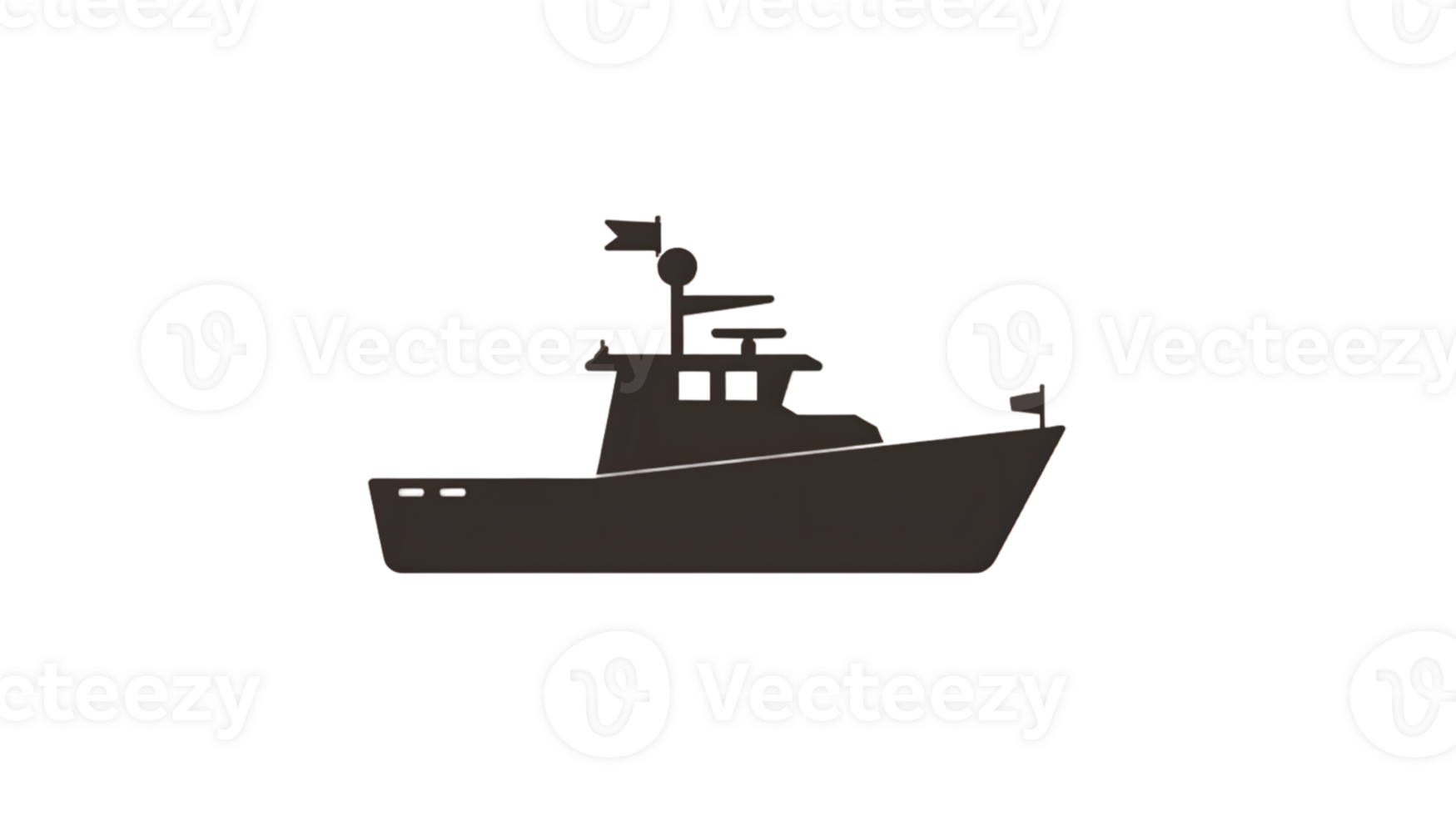 A sleek vessel navigating the waters ideal for maritime themes and nautical design s png