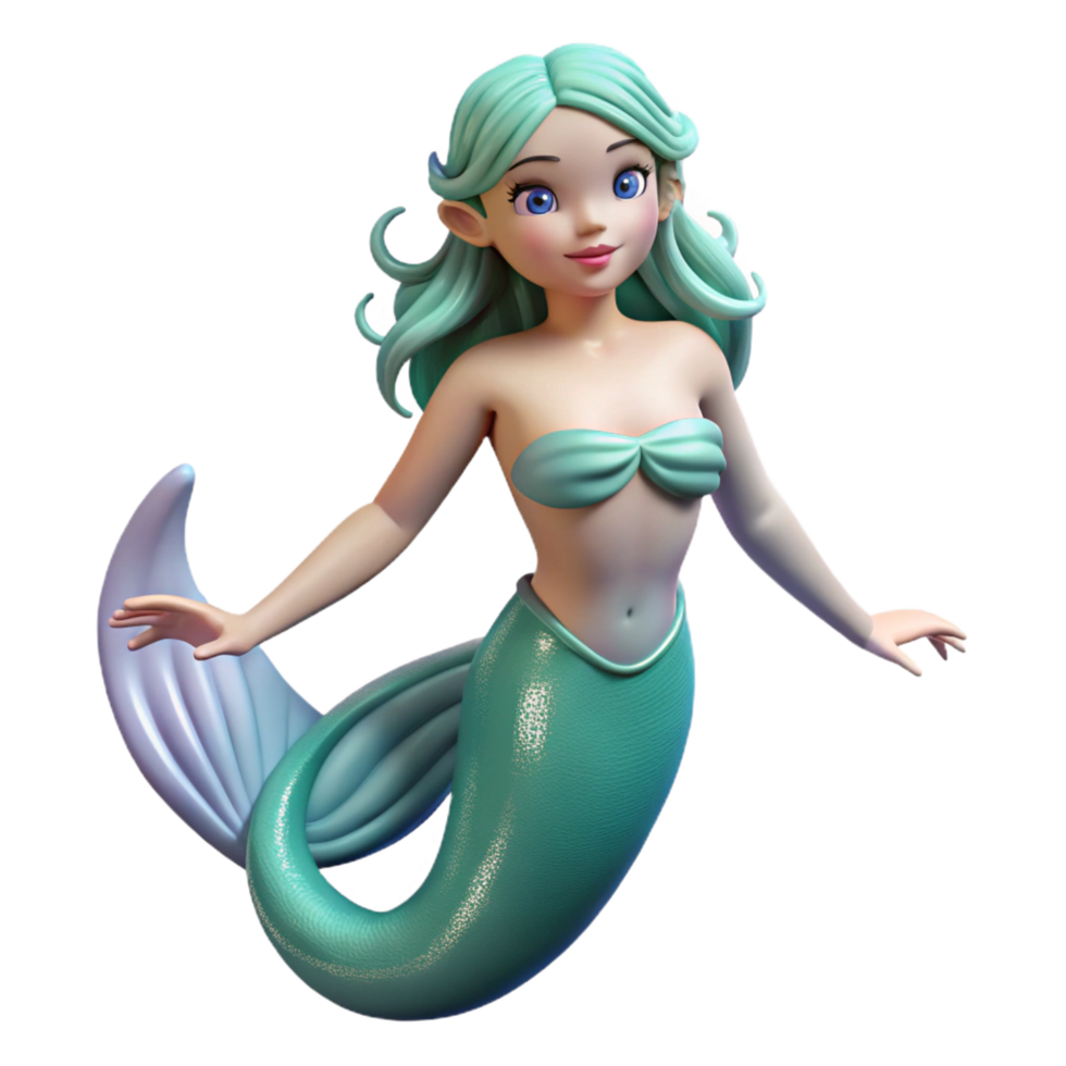 stunning modern Siren, mythical creature, alluring sea nymph, exclusive png