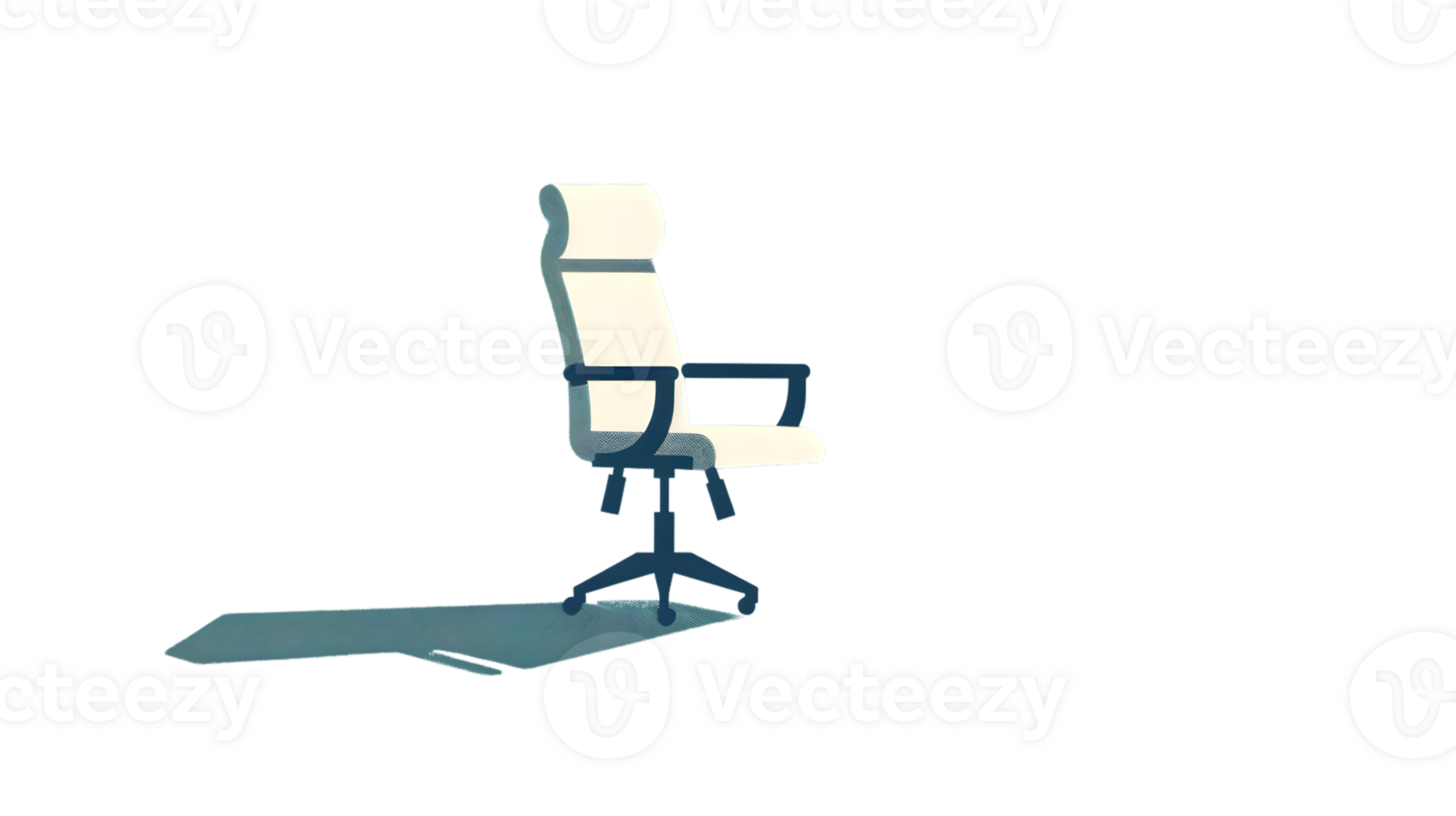 Ergonomic Office Chair with Modern Design and Comfortable Features for Workspaces png