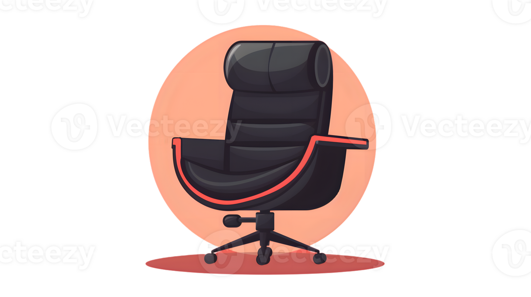 Ergonomic Office Chair with Modern Design and Comfortable Features for Workspace s png