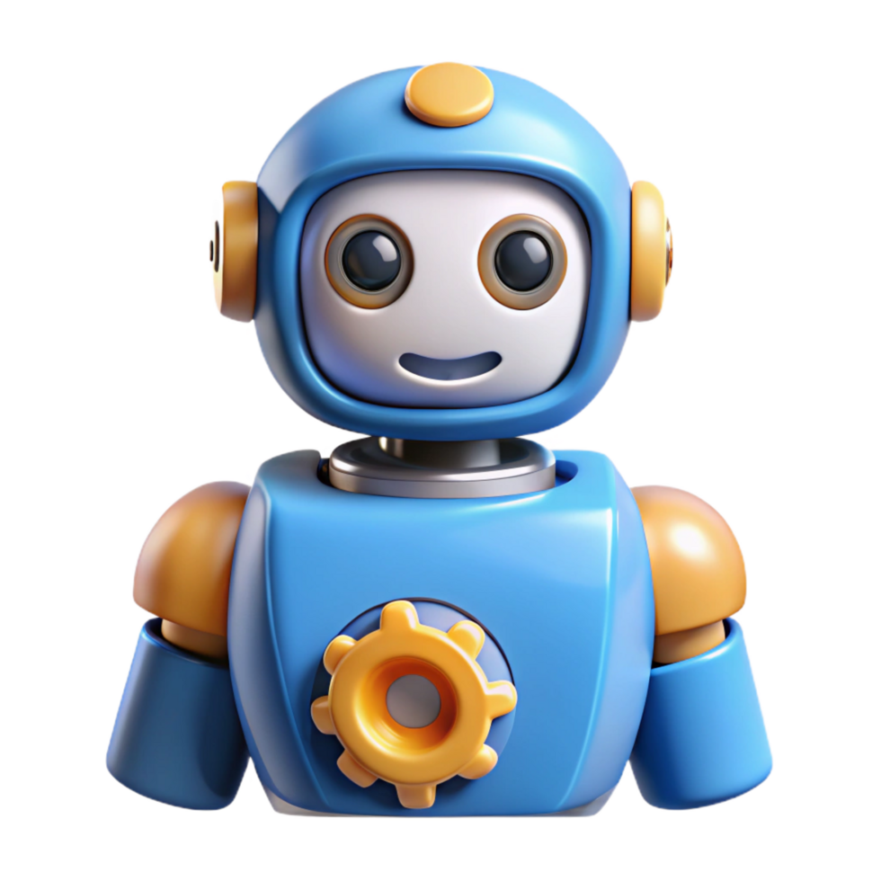 impressive vintage Manufacturing technology robot icon detailed png