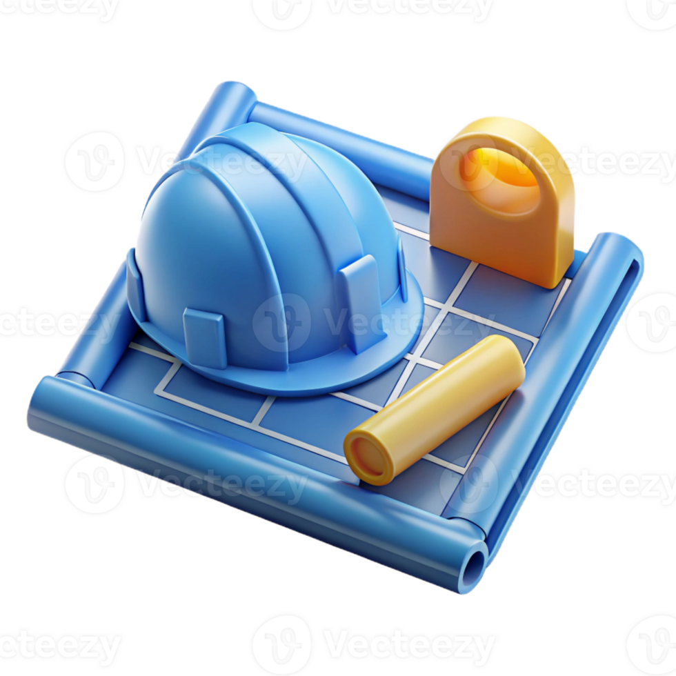 stunning creative Construction technology blueprint icon high resolution png