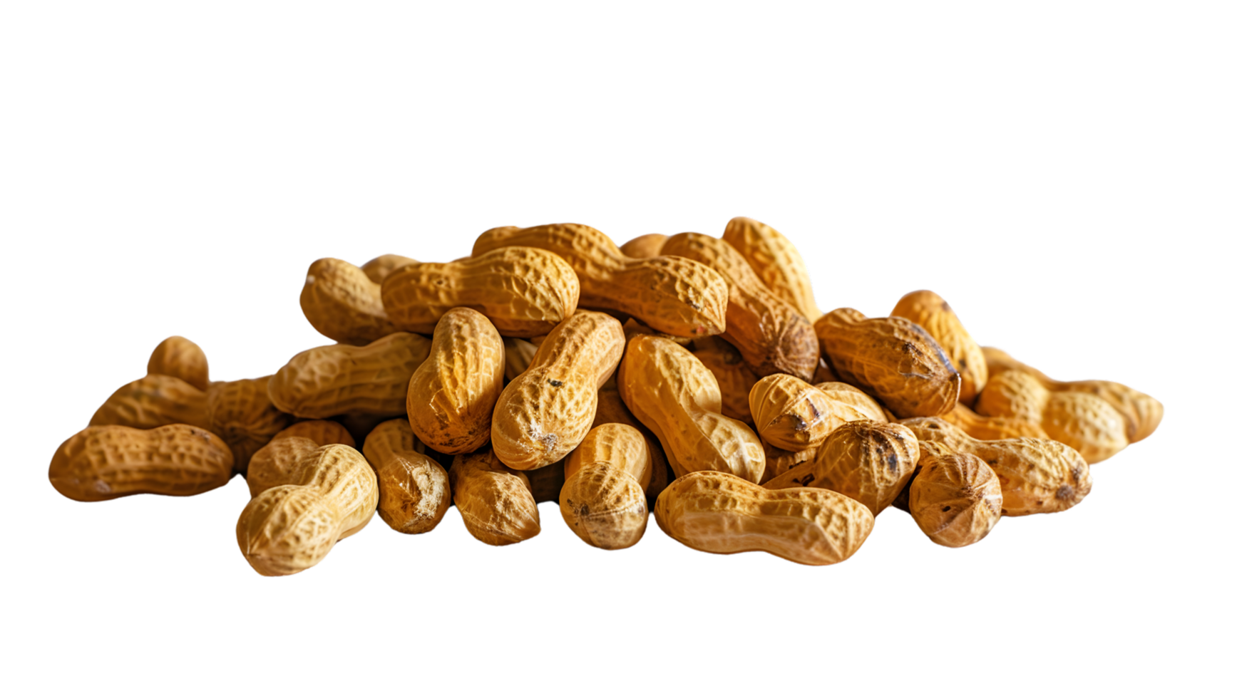 Heap of Freshly Harvested Peanuts on a Black Background Ideal for Culinary and Nutritional Con png