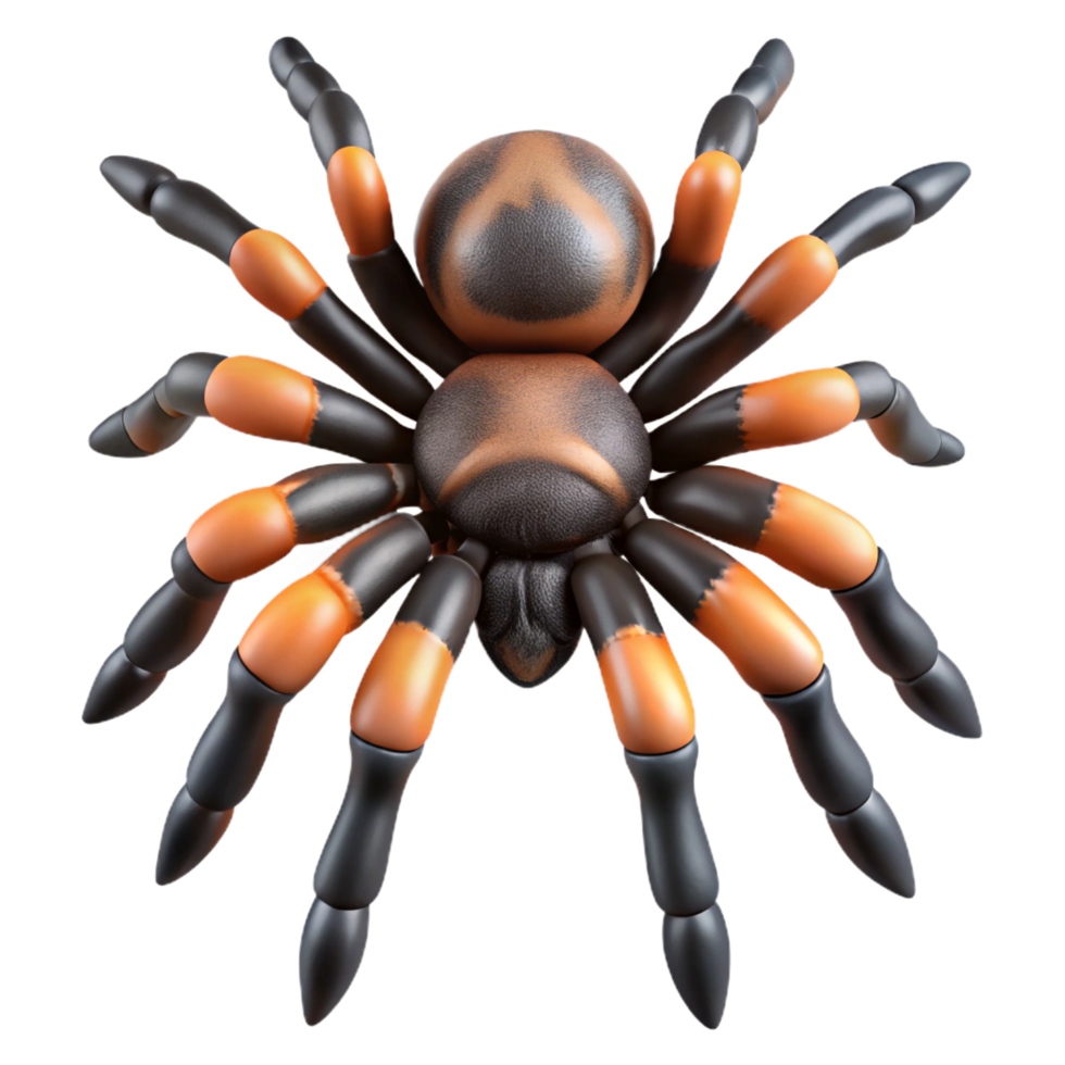 elegant abstract A tarantula spider, close-up original png