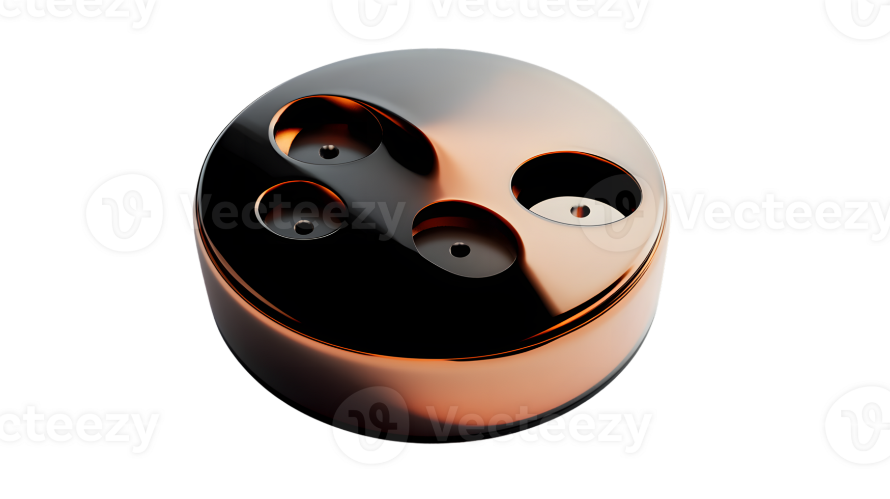 Yin Yang Symbol in Modern Design Harmony and Balance in Abstract Artwork png