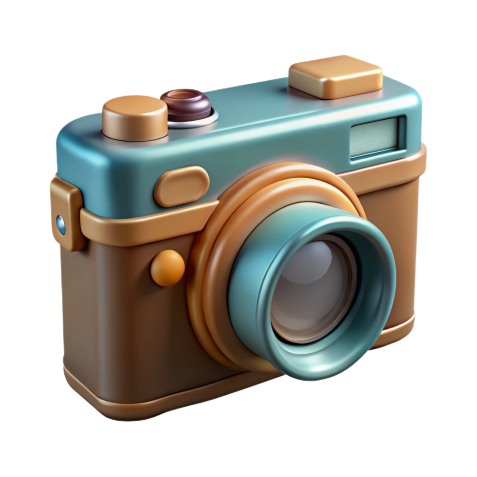 extraordinary rustic A vintage camera, highly detailed, high quality png