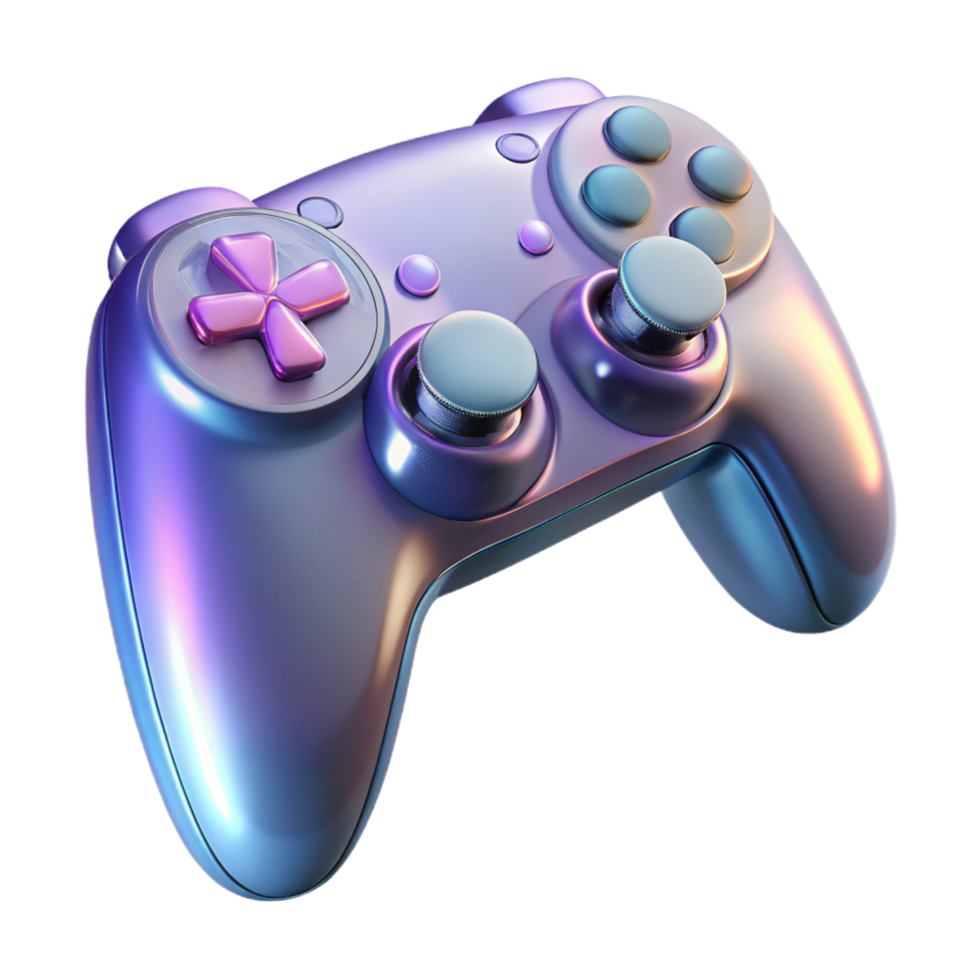 impressive creative A gaming controller, modern design, premium png