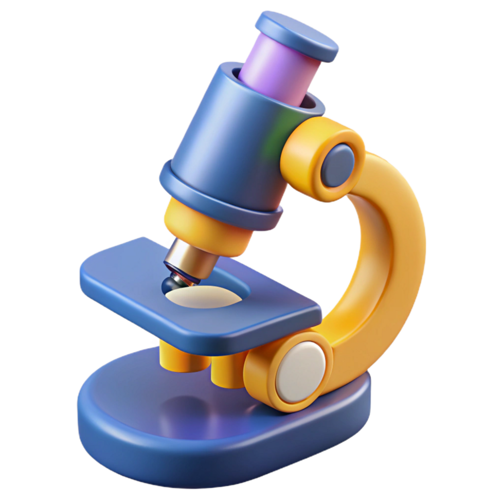 wonderful classic A microscope, scientific instrument, original png