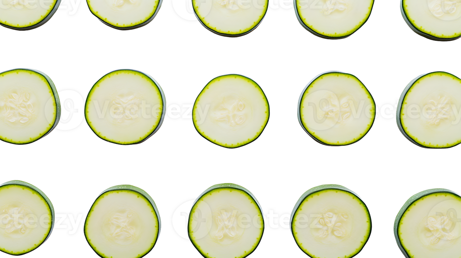 Fresh Sliced Cucumber Rounds on Black Background Ideal for Culinary Health and Beauty Concep png