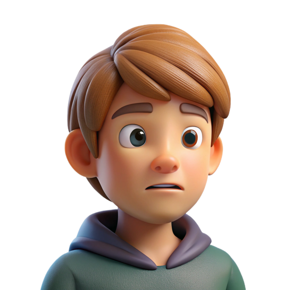 magnificent classic Pensive teenager looking away professional png