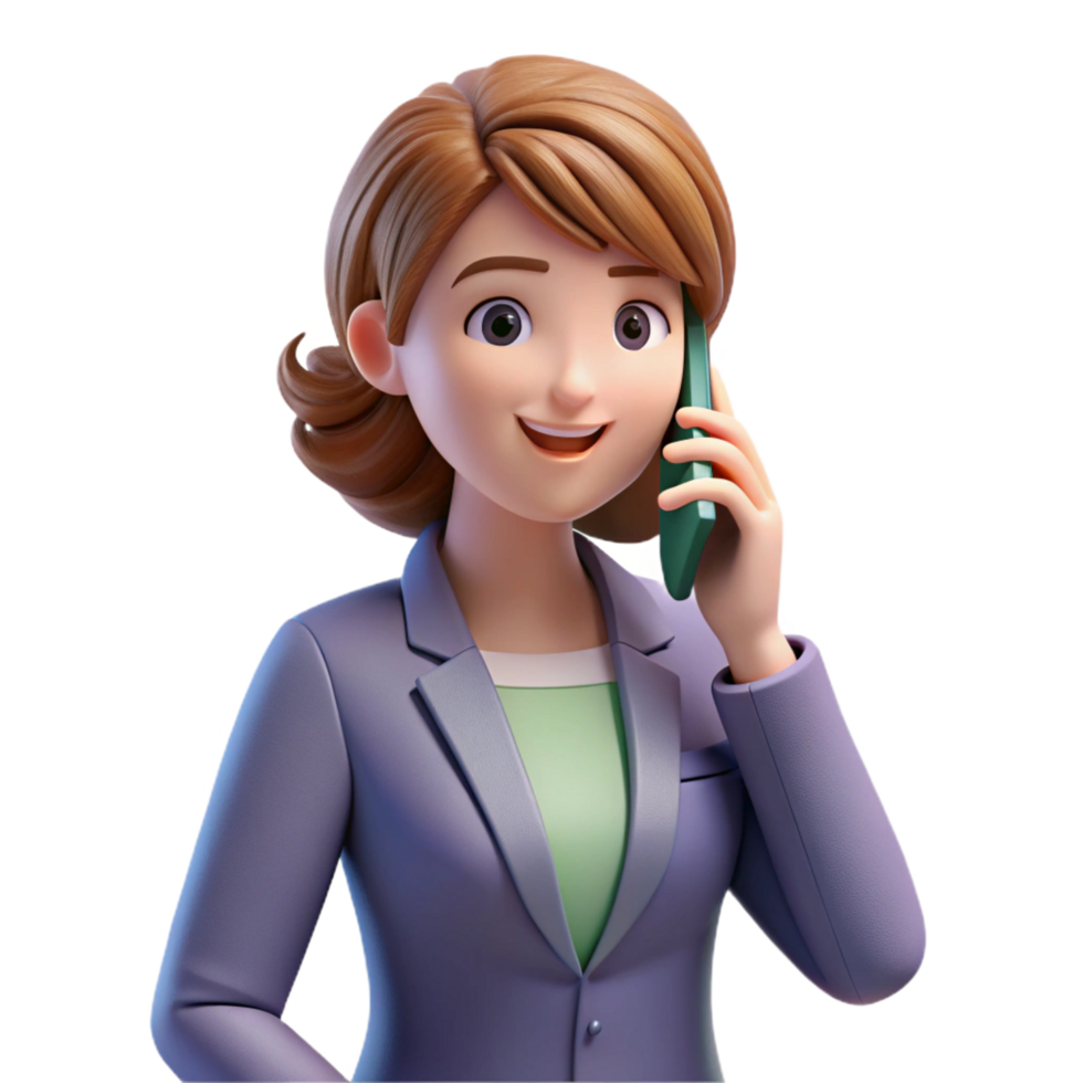 magnificent vintage Working professional woman on a phone call exclusive png