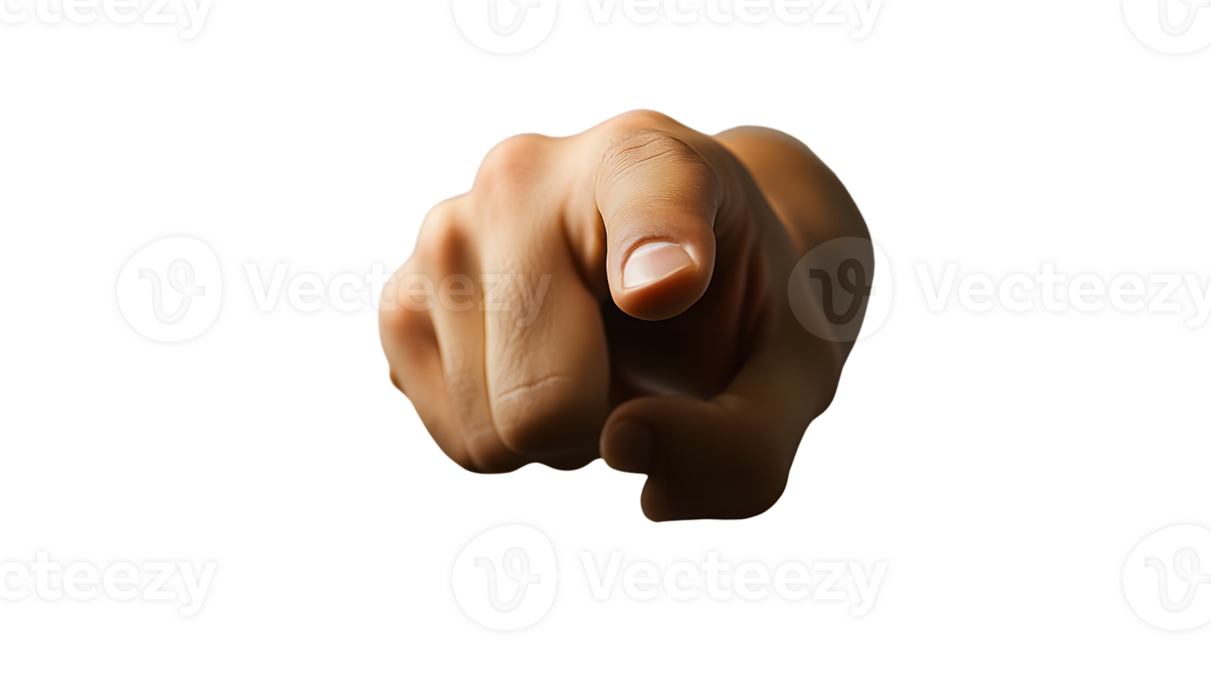 Pointing Finger Gesture Animated Hand Symbolizing Direction Guidance and Attention png