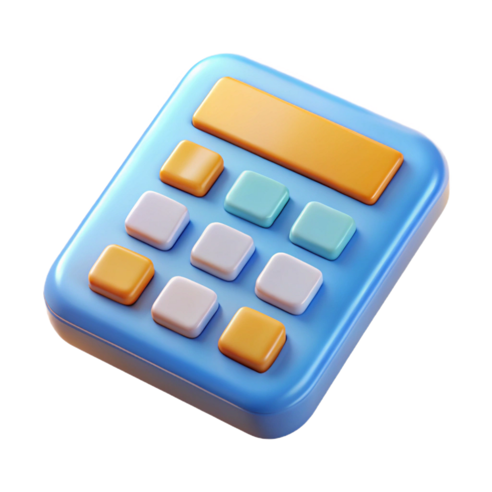 elegant artistic A scientific calculator with complex functions exclusive png