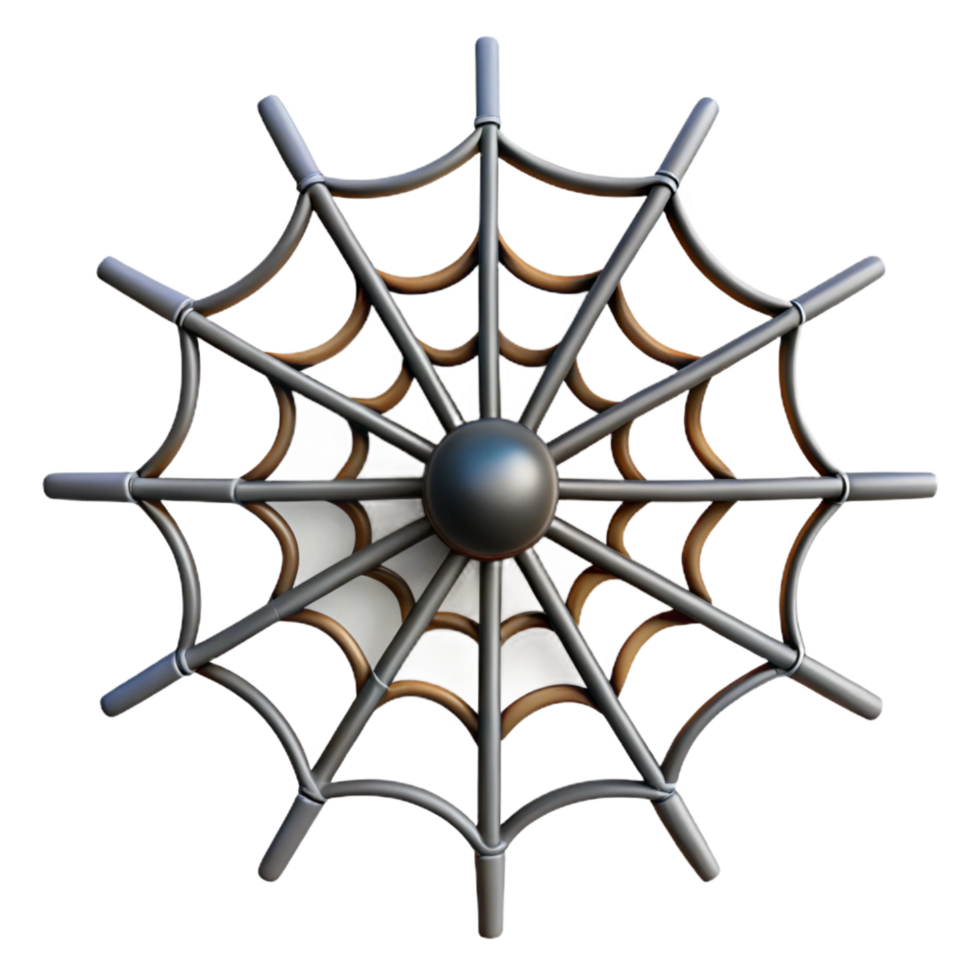 impressive modern Close-up of a spider web detailed png