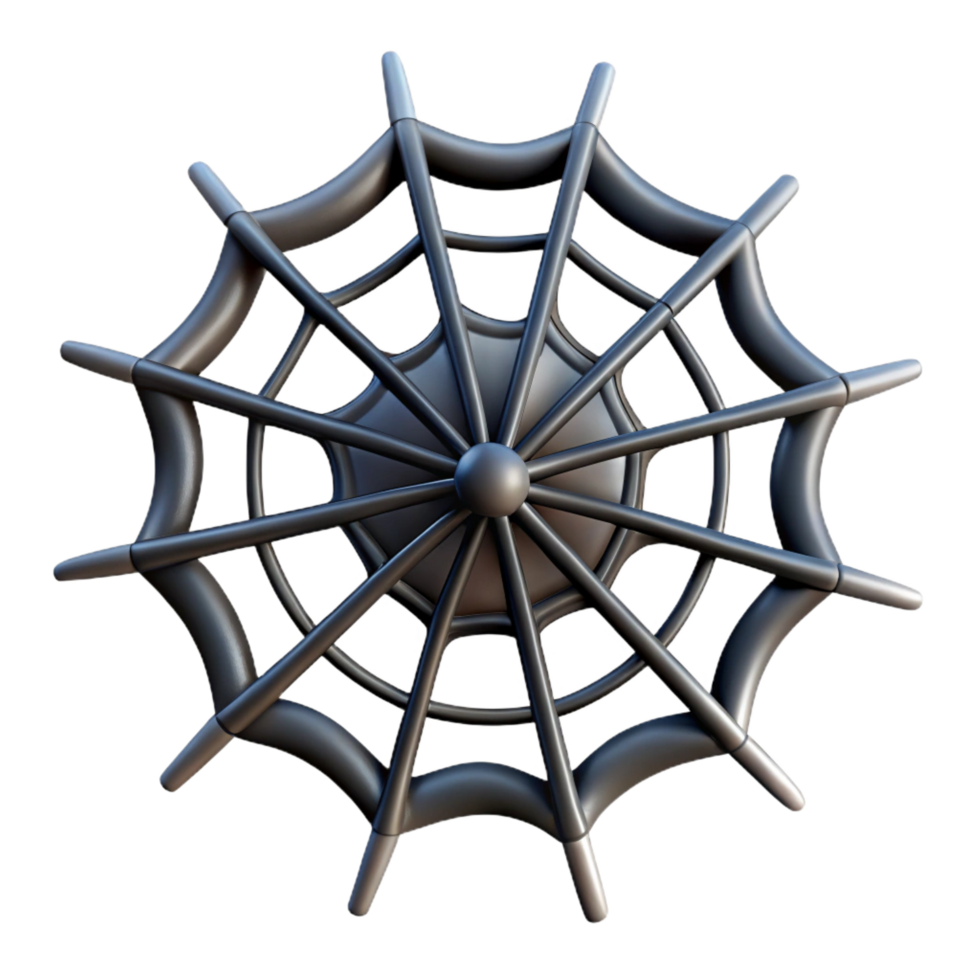 impressive classic Close-up of a spider web 4K png